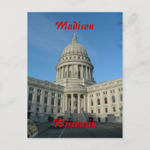 Staatscapitol - Madison Briefkaart