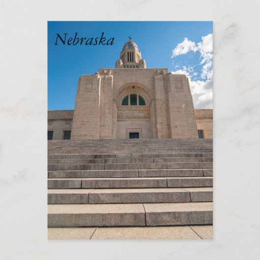 Staatscapitol Nebraska Briefkaart (Voorkant)
