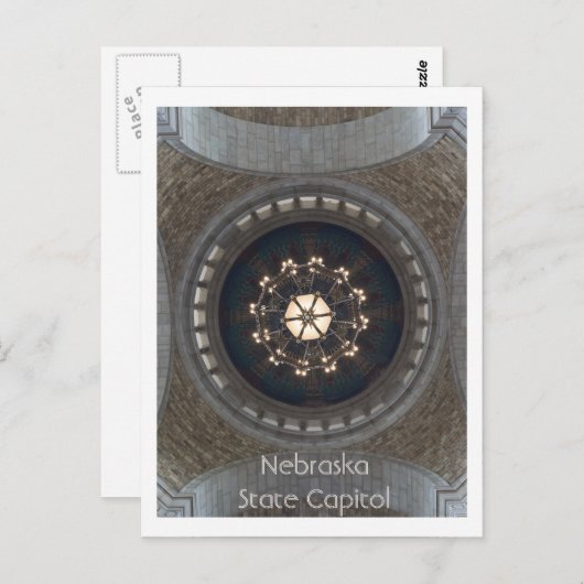 Staatscapitol Nebraska Briefkaart (Voorkant / Achterkant)