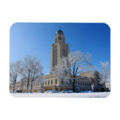 Staatscapitol Nebraska Magneet (Horizontaal)