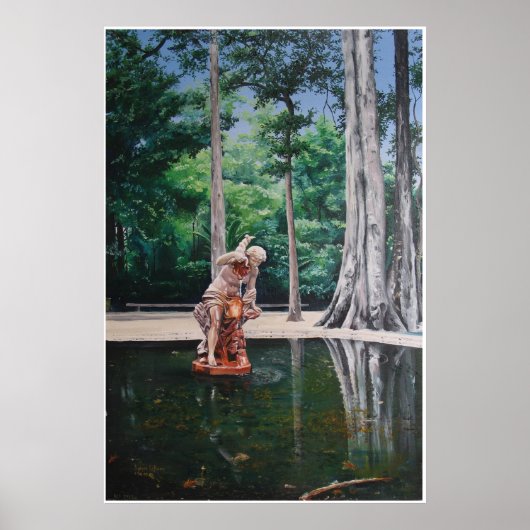 Staatscentrum in de Botanica, Rio de Janeiro Poster (Voorkant)