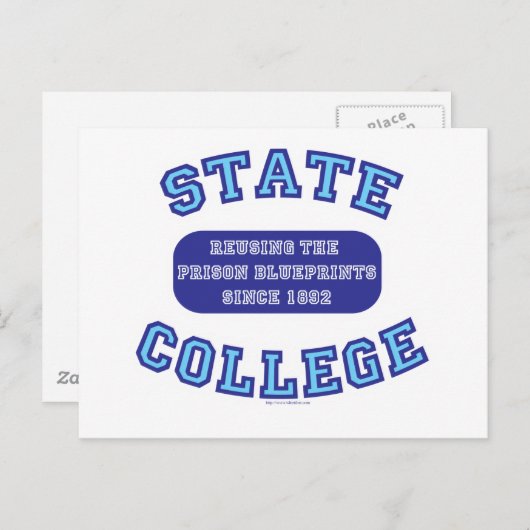 Staatscollege Briefkaart (Voorkant / Achterkant)