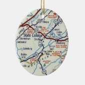 Staatscollege PA Keramisch Ornament (Rechts)