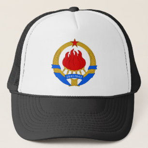 Staatscollege van Joegoslavië Heraldry symb nol. Trucker Pet