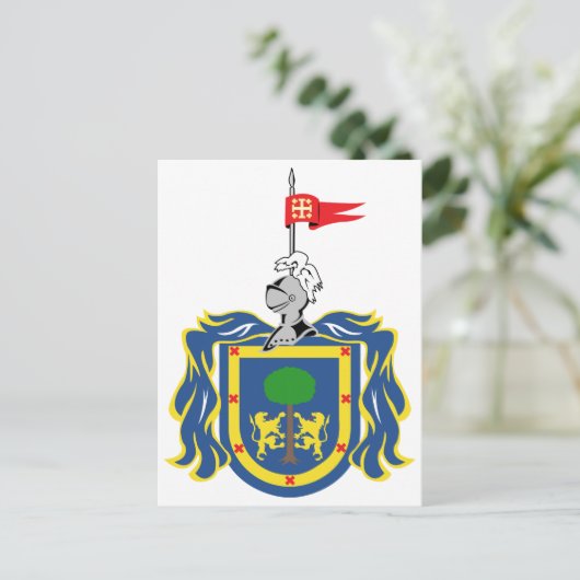 Staatscool van Jalisco Mexico Briefkaart (Staand voorkant)