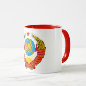 Staatsembleem van de Sovjet-Unie Mok (Voorkant rechts)