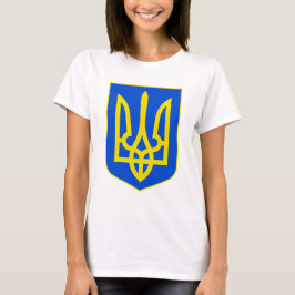 Staatsembleem van Oekraïne Gouden Drietand Fijne K T-shirt