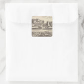 Staatsgevangenis van Minnesota Vierkante Sticker (Tas)