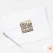 Staatsgevangenis van Minnesota Vierkante Sticker (Envelop)