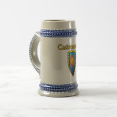 Staatshoofd van Casinomeister, Beer Stein Bierpul (Voorkant links)