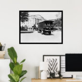 Staatshoofdgebouw van de politie in Washington, DC Poster (Thuiskantoor)