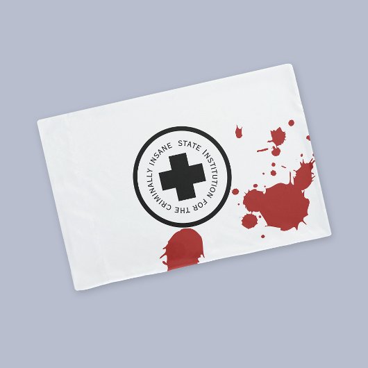 staatsinstelling crimineel gestoorde patiënt kussensloop