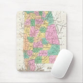 staatskaart van Alabama (1827) Muismat (Met muis)