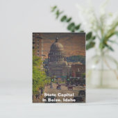 Staatskapitaal in Boise, Idaho Briefkaart (Staand voorkant)
