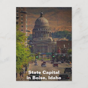 Staatskapitaal in Boise, Idaho Briefkaart