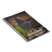 Staatskapitaal in Boise, Idaho Notitieboek (Rechterzijde)