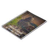 Staatskapitaal in Boise, Idaho Notitieboek (Linkerzijde)