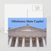 Staatskapitaal Oklahoma Briefkaart (Voorkant / Achterkant)