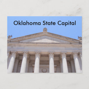 Staatskapitaal Oklahoma Briefkaart