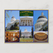 Staatskapitaal van Californië Briefkaart (Voorkant)