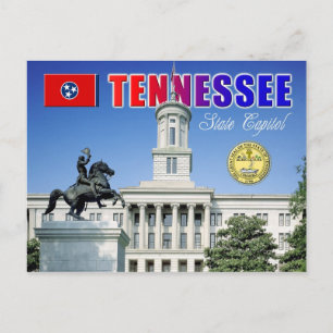 Staatskapitaal van Tennessee in Nashville Briefkaart