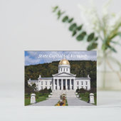 Staatskapitaal Vermont-Briefkaart Briefkaart (Staand voorkant)