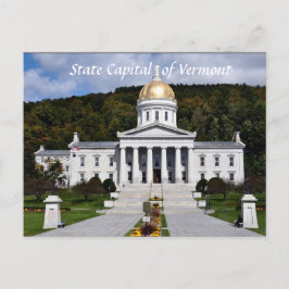 Staatskapitaal Vermont-Briefkaart Briefkaart