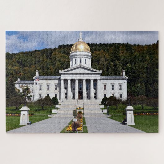 Staatskapitaal Vermont - Puzzle Legpuzzel (Horizontaal)