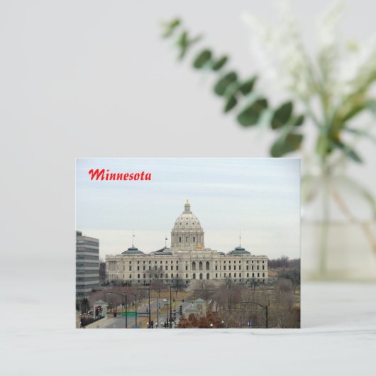 Staatskapitol Briefkaart (Staand voorkant)