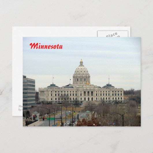 Staatskapitol Briefkaart (Voorkant / Achterkant)