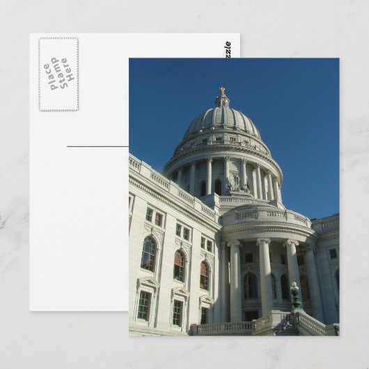 Staatskapitol Briefkaart (Voorkant / Achterkant)