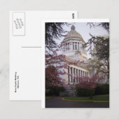 Staatskapitolgebouw in Olympia, WA Briefkaart (Voorkant / Achterkant)
