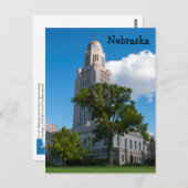 Staatskapitolgebouw Nebraska Briefkaart (Voorkant / Achterkant)