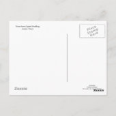 Staatskapitolgebouw-TEXAS 1 Briefkaart (Achterkant)