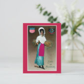  staatsmeisje van Missouri Briefkaart (Staand voorkant)