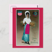  staatsmeisje van Missouri Briefkaart (Voorkant / Achterkant)