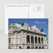 staatsopera wien briefkaart (Voorkant / Achterkant)