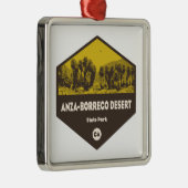 Staatspark Anza-Borrego Metalen Ornament (Rechts)