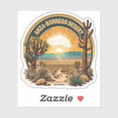 Staatspark Anza-Borrego Sticker (Vel)
