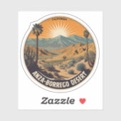 Staatspark Anza-Borrego Sticker (Vel)