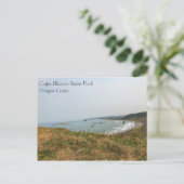 Staatspark Cape Blanco, kust van Oregon Briefkaart (Staand voorkant)
