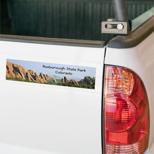 Staatspark Roxborough - Colorado Bumpersticker (Op Truck)