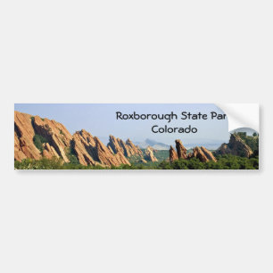 Staatspark Roxborough - Colorado Bumpersticker