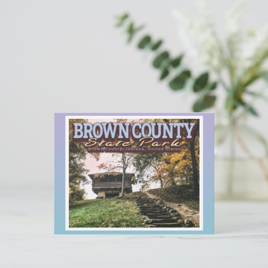 STAATSPARTIJ IN HET BUITENLAND - VERENIGDE STATEN  BRIEFKAART (Staand voorkant)