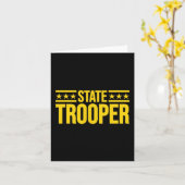 Staatspolitie Uniform Kostuum Kaart (Gele Bloem)
