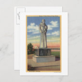 Staatstaal van de padre Garces in de Garces-cirkel Briefkaart (Voorkant / Achterkant)