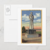 Staatstaal van de padre Garces in de Garces-cirkel Briefkaart (Voorkant / Achterkant)