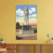 Staatstaal van de padre Garces in de Garces-cirkel Canvas Afdruk (Insitu (Woonkamer))