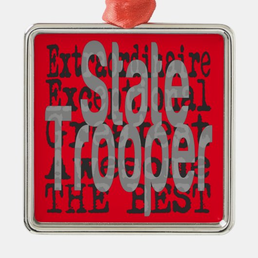 Staatstrooper Metalen Ornament (Voorkant)