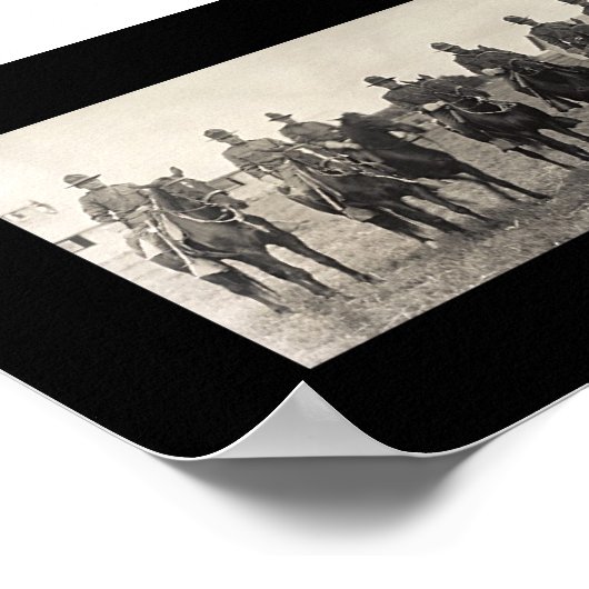 Staatstroopers in MI Foto 1917 Poster (Hoek)